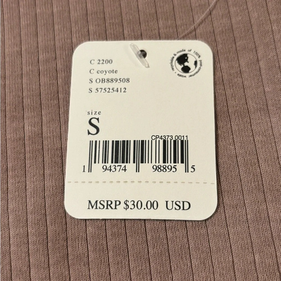 NWT Free People Intimately The Rickie Top, Size Small - Picture 7 of 8